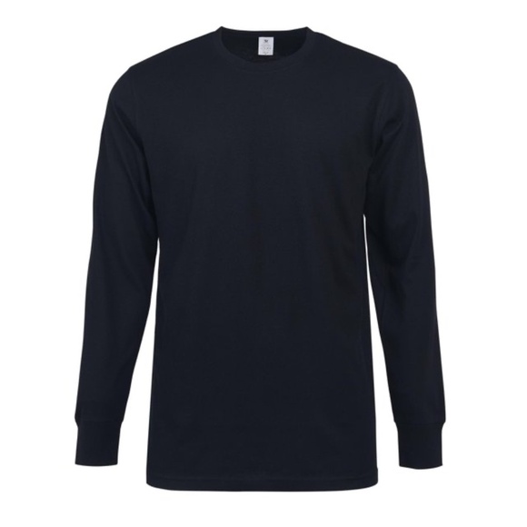 TEEJOY Other - 3 TEEJOY Mens Cotton Long Sleeve Ribbed Cuff Crewneck size Small
